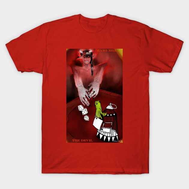 The Devil T-Shirt by LanaVRZ